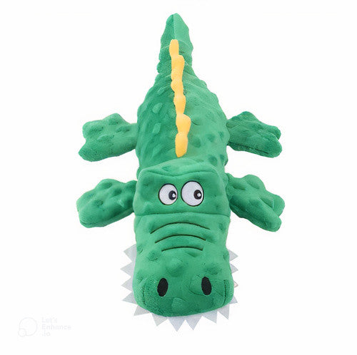 Alligator Squeaker Plush Pet Toy